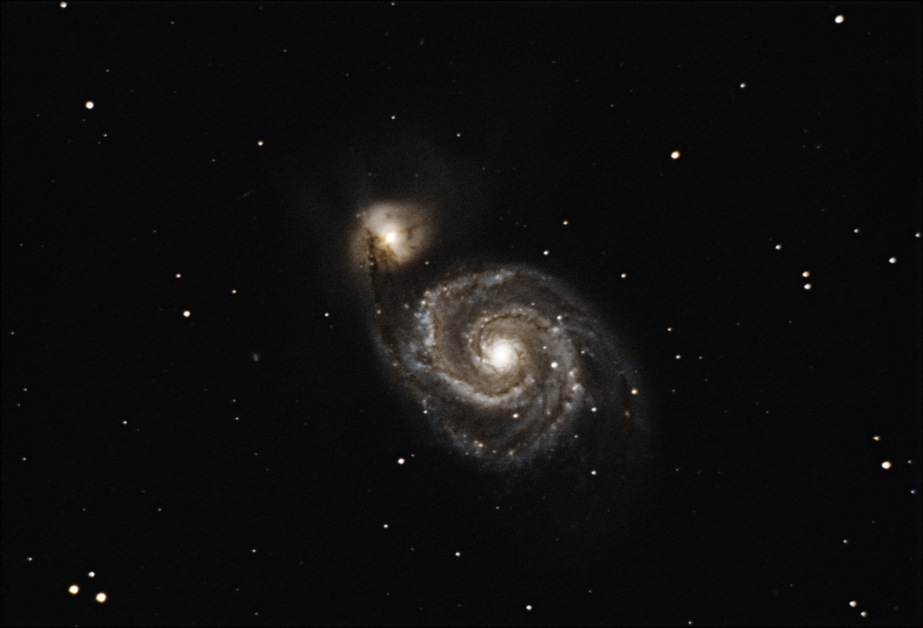 May 14, 2021 The Whirlpool Galaxy | JamesDixon.us